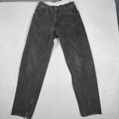 Pantalones de mezclilla vintage Levis 560 para hombre 32x34 negros calce suelto pierna cónica años 90 Y2K Foto 1 de 4