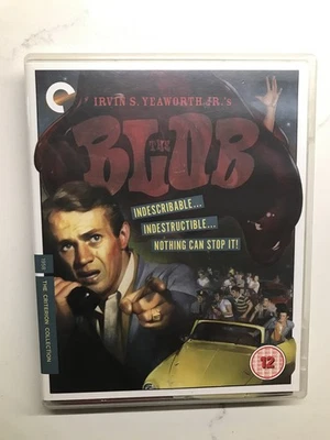 CRITERION FILM BLU RAY / THE BLOB / 1958 / STEVE MCQUEEN / FREE POST - Image 1 of 3