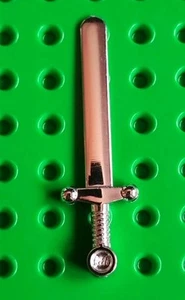 LEGO Chrome Silver Sword Greatsword Knight Weapon Accessory 99232 59 71014 - Picture 1 of 2