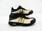 Adidas Women Golf Shoe Madrid Size 6M Black Ivory Lace Up Cleats Pre Owned Qp