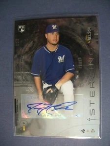 JIMMY NELSON 2014 Bowman Sterling Rookie AUTO BSRA-JN RC Brewers - Picture 1 of 1