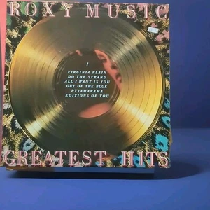 Roxy Music : Greatest Hits - Vinyl Record - 1977 - LOVE IS THE DRUG  - Picture 1 of 2