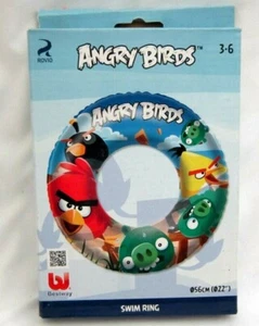 Unisex Boy/Girl Bestway Angry Birds Character 20" Swim Ring-New in Package! - Picture 1 of 3