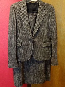 EXQUISITA CHAQUETA Y FALDA DE LANA DE CRICKET PARA MUJER DE NORDSTROM Talla 10 - Imagen 1 de 6