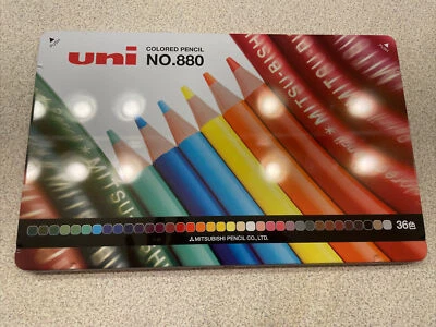 Lápiz de colores Mitsubishi 880 36 colores Foto 1 de 4