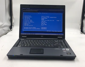 HP Compaq 6710B Laptop Intel Core 2 Duo T8100 2.1GHZ 2GB NO HDD/OS 15.4" Webcam - Picture 1 of 16