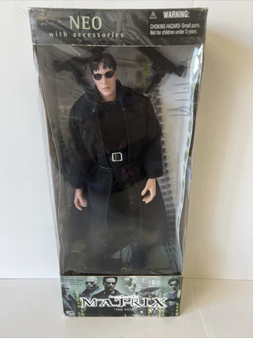 N2 Toys The Matrix Neo with Accessories Doll Action Figure Keanu Reeves New Cover