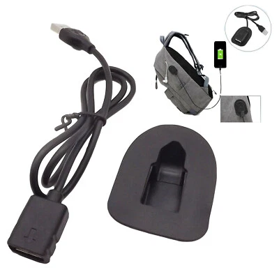 1x External USB Charging Port Interface Adapter Data Charging Cable for Backpack - Image 1 of 4