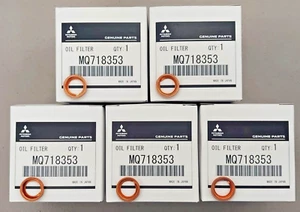 5PK Genuine Mitsubishi oil filter with washer for Mitsubishi Outlander 2022-2025 - Picture 1 of 2