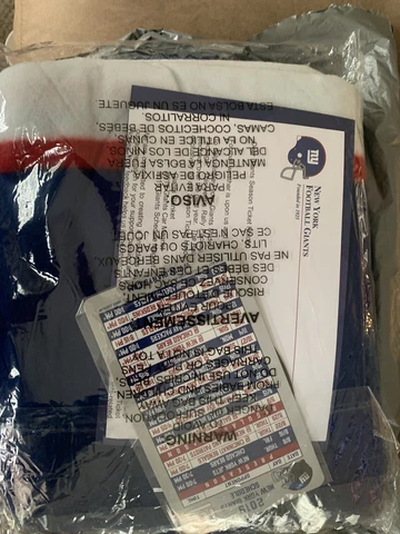 2019 NEW YORK GIANTS * Season Ticket Holder GIFT * Blanket * Magnetic Schedule Cover