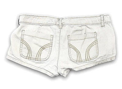 Hollister Shorts Bottoms Women's Junior Size 3 W 26 Khaki Mini Cotton Blend Y2K - Image 1 of 4