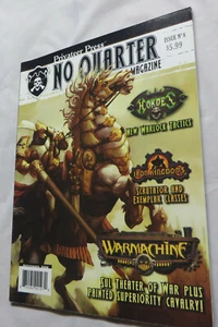 Warmachine Hordes privateer press No Quarter issue 8 warlock tactics exemplar - Imagen 1 de 2