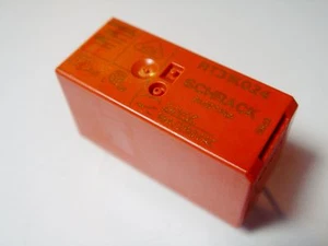 1x Relay 24V 1xUM 250V 16A SCHRACK RT31K024 = RT314024 #20-52/3 - Picture 1 of 6