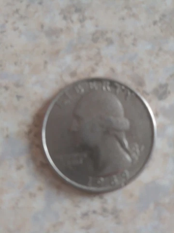1989 P Washington Quarter  US Coin Cover