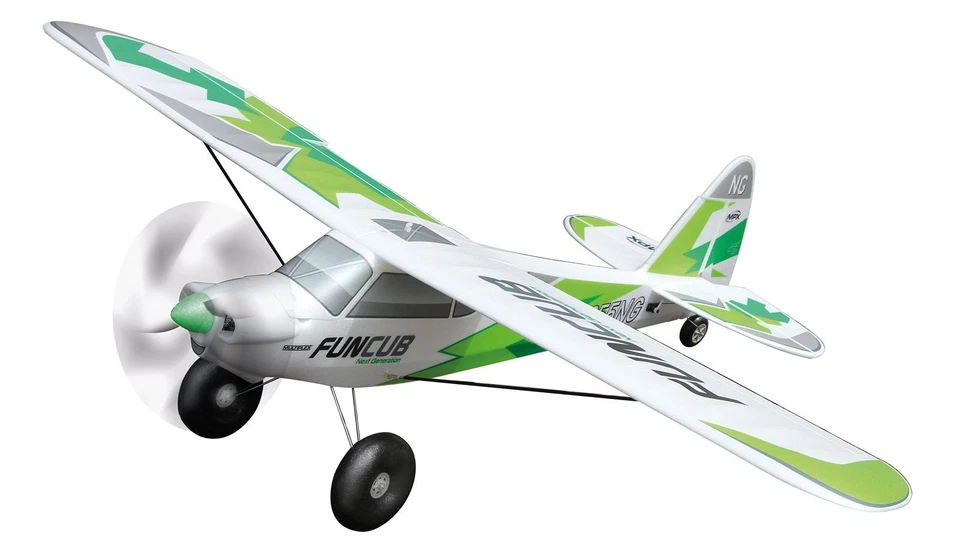 Multiplex RC Flugzeug FunCub NG Brushless grün by MPX - Bild 1 von 4