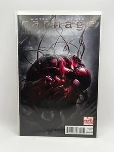 Carnage #1 Clayton Crain 1:10 Incentive Variant Cover 2010 sehr selten, neuwertig - Bild 1 von 2