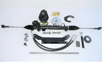 68 69 70 Chevy Nova Rack and Pinion Power Steering Conversion SBC, BBC, 6 Cyl. Foto 1 de 2