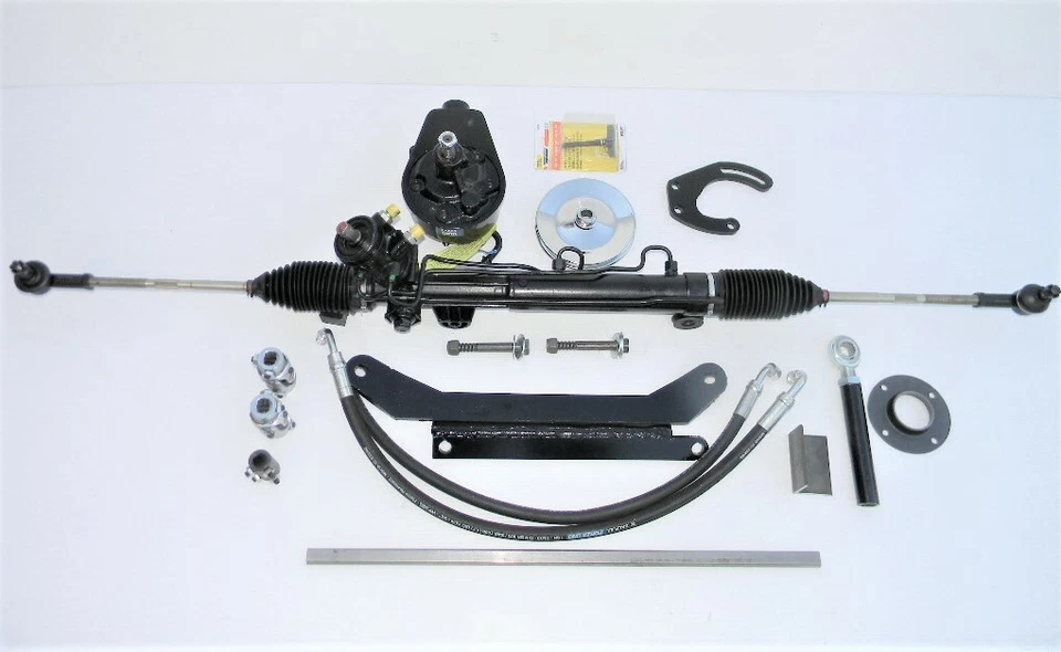 67 68 69 Chevy Camaro Rack and Pinion Power Steering Kit SBC, BBC, 6 Cyl. Foto 1 de 1