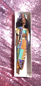 1993 Mattel: VINTAGE Dolls of the World Collection,Kenyan Barbie (11181)  in BOX - Picture 1 of 5