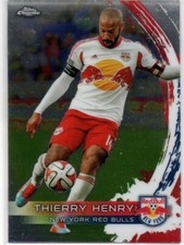 2014 Topps Chrome MLS #6 Thierry Henry NEW YORK RED BULLS 93