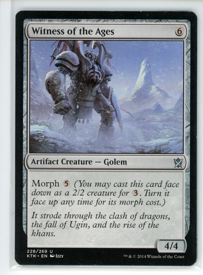 WITNESS OF THE AGES Khans of Tarkir #228 KTK(NM)(MTG) - Image 1 of 1