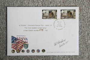 Astronaut Al Warden signed Autograph Cover - Picture 1 of 5