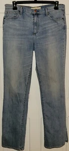GAP 1969 blue Faded Denim Vented perfect Boot high rise Jeans 32T 32 Tall Long - Picture 1 of 9