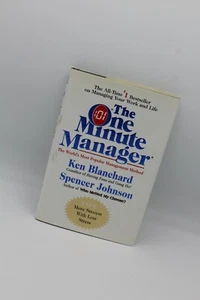 The One Minute Manager Hard Cover Ken Blanchard Spencer Johnson Hardcover book u - Imagen 1 de 8