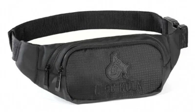 1. FC Köln Gürteltasche  - All Black - Bauchtasche schwarz Tasche - Bild 1 von 3