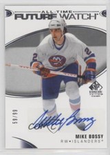 2020-21 SP Signature Edition Legends All-Time Future Watch 59/99 Mike Bossy Auto