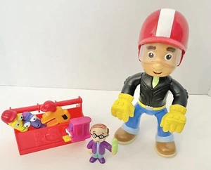 Handy Manny Motorcycle Figure with Toolset And Mr Lopart Figure - Picture 1 of 9