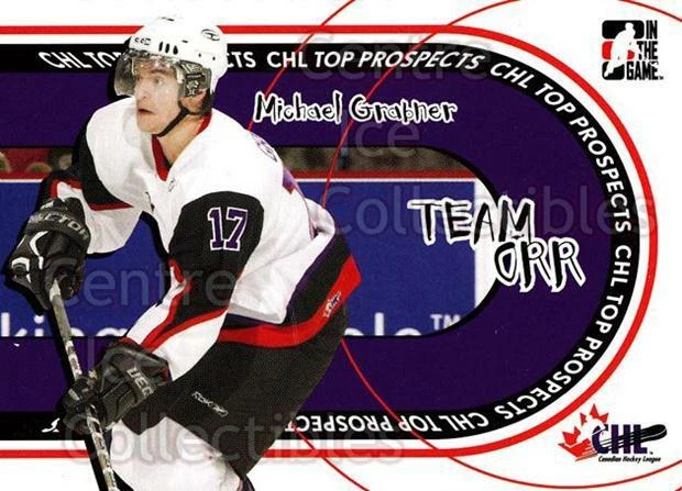 2005-06 ITG Heroes and Prospects Team Orr #11 Michael Grabner - Image 1 of 1