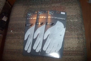 3 BRAND NEW Wilson Conform Lady LH Small Gloves White - Picture 1 of 1