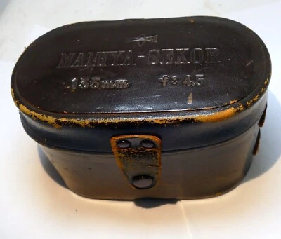 Estuche de lente Mamiya para Sekor 135 mm f4,5 estuche rígido para lentes TLR Foto 1 de 4