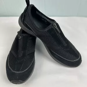 Easy Spirit Upper Leather Zipper Front Slip-on Activewear Size 8 - Picture 1 of 6