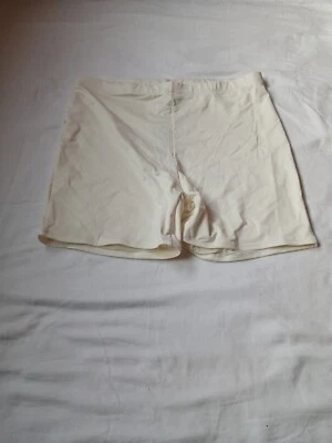 Skims Boxer Briefs Womens 2X White Solid High Rise Stretch SW-MWS-0750 G25 - Image 1 of 3