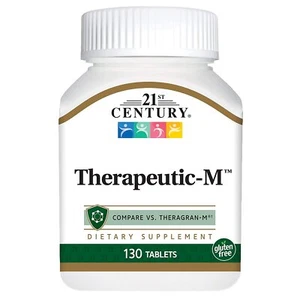 21st Century Therapeutic-M Multivitamin Supplement Gluten-Free Tablets 130 Count - Picture 1 of 9