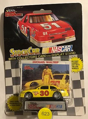 1990 1/64TH EARHARDT НАЗАД R/C NASCAR ОСНОВАНИЕ #30 MICHAEL WALTRIP #623            - Изображение 1 из 3