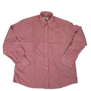 New Carroll & Co Shirt Men's Medium Check Lightweight Button Down Cotton - Picture 1 of 9