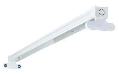 PLAFONIERA PER TUBI LED DA INTERNO 2x18W, IP20, ALIMENTAZIONE DIRETTA 220Vac - Immagine 1 di 2