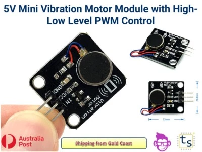 5V Mini Vibration Motor Module with High-Low Level PWM Control - image 1 of 2