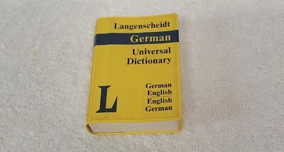 Langenscheidt German Universal Dictionary: German to English, English to German - Image 1 of 3