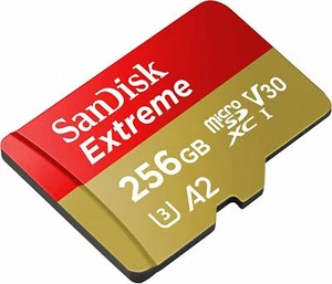 Sandisk 256GB Micro Extreme sand dune best 4K SD card for GoPro Hero 12 11 10 9 - Picture 1 of 4