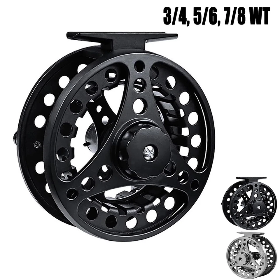 3/4, 5/6, 7/8 Weights Fly Fishing Reel w/ CNC Machined Aluminum Alloy Housing - Image 1 of 4