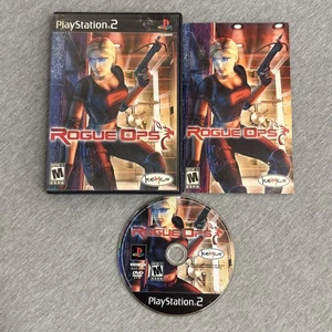 Rogue Ops (Sony PlayStation 2, 2003) PS2 Complete w/ Manual - Picture 1 of 5