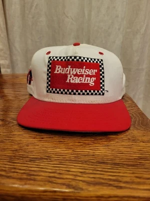 Bill Elliot #11 NASCAR Budweiser Racing Snapback Hat Cap Vintage - Image 1 of 4