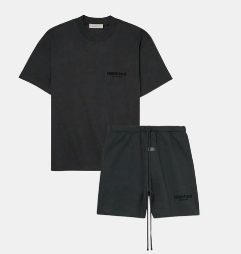 Set corto Fear of God Black Essentials SS22 Taglia S Spedizione in giornata✅
