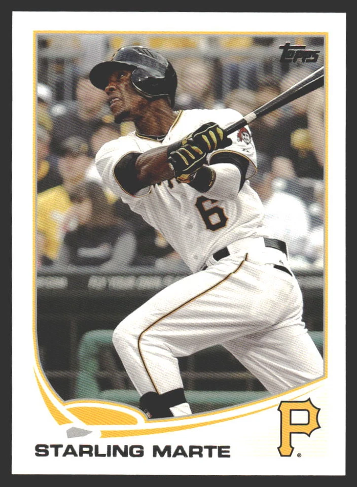 Starling Marte #288 2013 Topps Mini Pittsburgh Pirates - Image 1 of 2
