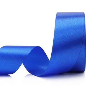 Ribbon for Gift Wrapping Blue 1 1/2"x25 Yards Wedding Bouquets Crafts - Picture 1 of 5