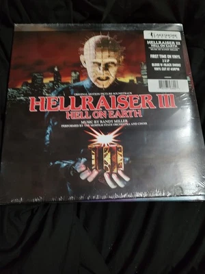 Hellraiser III Hell on Earth Randy Miller Blood Smoke Colored 2LP Vinyl Album LP - Image 1 of 3